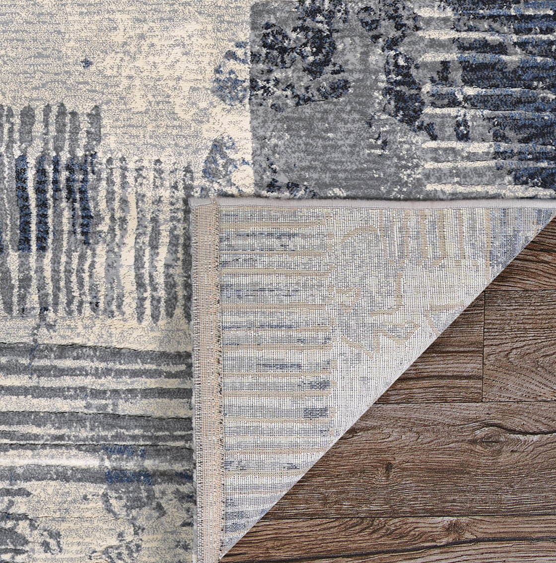 Couristan Easton Seismic 6353-6676 Ivory Area Rug