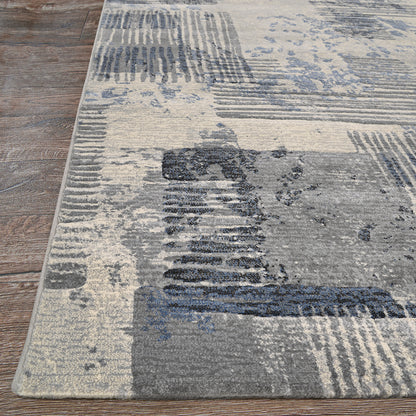 Couristan Easton Seismic 6353-6676 Ivory Area Rug