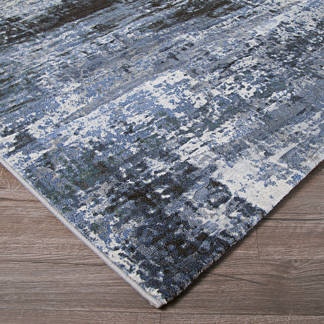 Couristan Easton Abstract Mosaic 6362-6656 Slate Area Rug