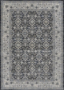 Couristan Everest Malayer 6375-1001 Black Area Rug