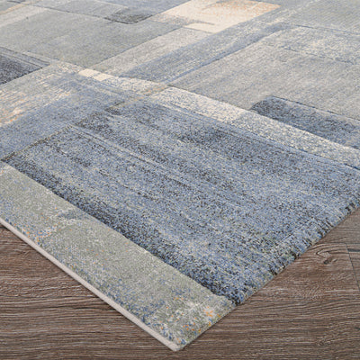 Couristan Easton Shadows 6389-5782 Blue Ash Area Rug