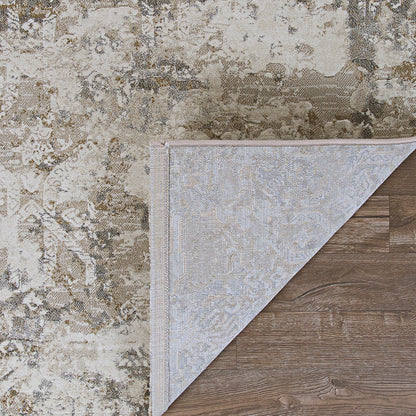 Couristan Easton Antique Lace 6437-6575 Flax Area Rug