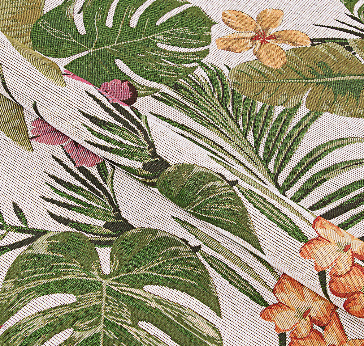 Couristan Dolce Flowering Fern 7460-0007 Ivory Area Rug