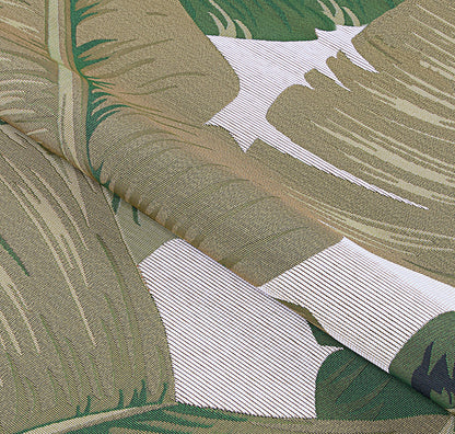 Couristan Dolce Palm Lily 7506-0004 Hunter Green Area Rug