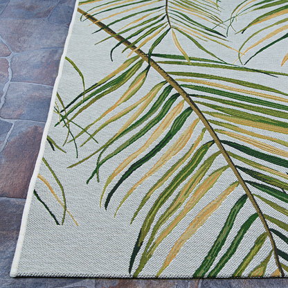 Couristan Dolce Bamboo Forest 7508-0020 Frost Area Rug