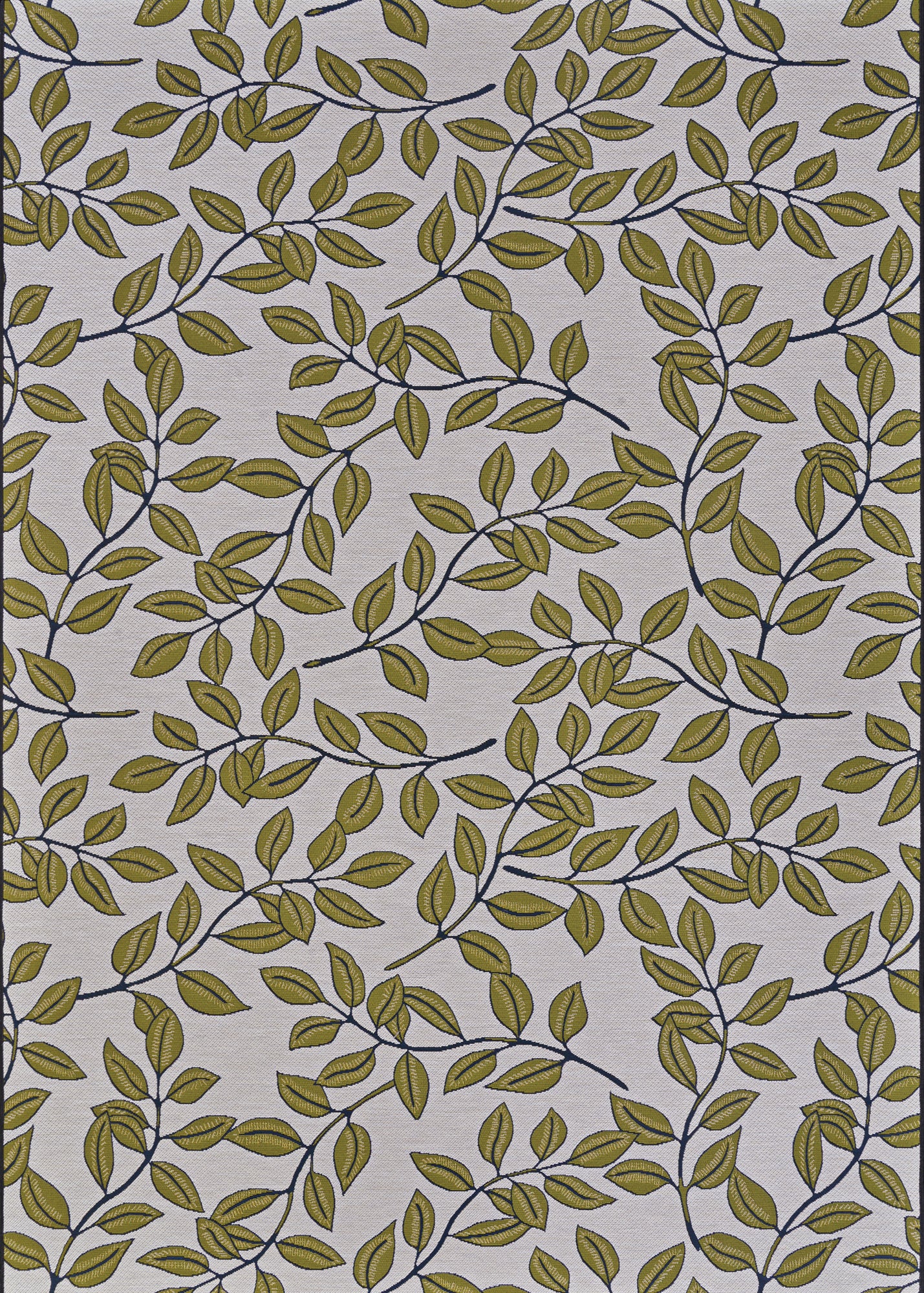 Couristan Dolce Summer Ivy 7512-0045 Olive Area Rug