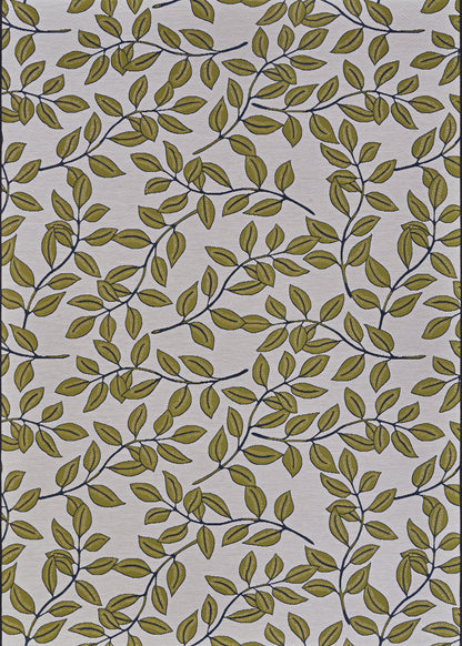 Couristan Dolce Summer Ivy 7512-0045 Olive Area Rug