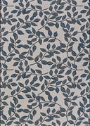 Couristan Dolce Summer Ivy 7512-0845 Slate Blue Area Rug