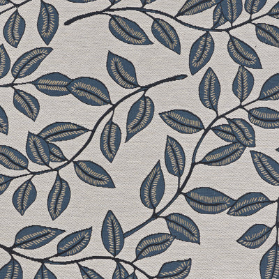 Couristan Dolce Summer Ivy 7512-0845 Slate Blue Area Rug