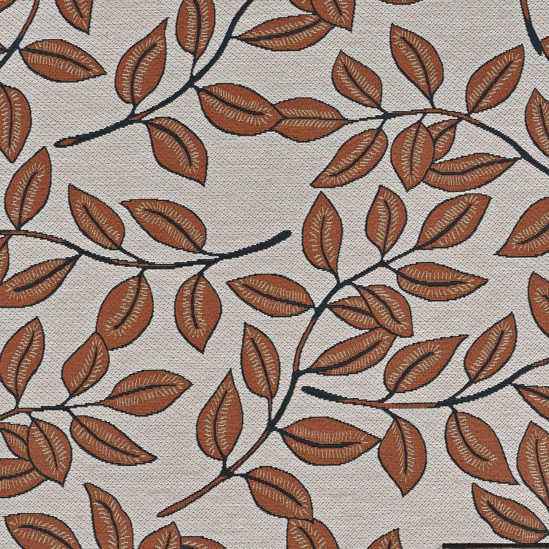 Couristan Dolce Summer Ivy 7512-1345 Terracotta Area Rug
