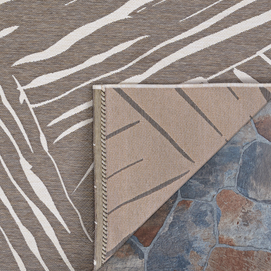 Couristan Dolce Parquet 7515-1103 Mocha Area Rug