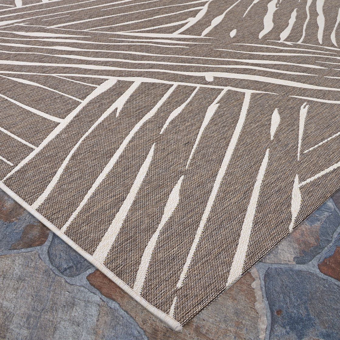 Couristan Dolce Parquet 7515-1103 Mocha Area Rug