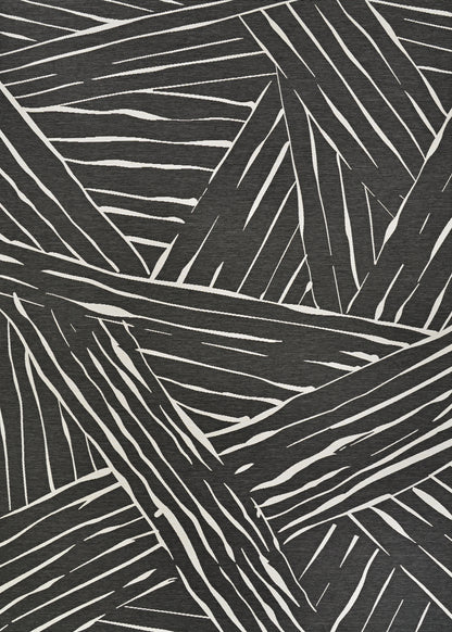 Couristan Dolce Parquet 7515-2102 Charcoal Area Rug
