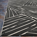 Couristan Dolce Parquet 7515-2102 Charcoal Area Rug