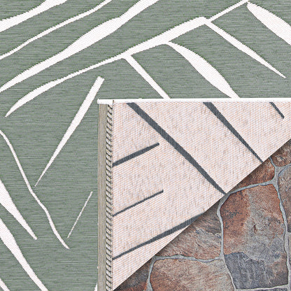 Couristan Dolce Parquet 7515-3103 Fern Area Rug