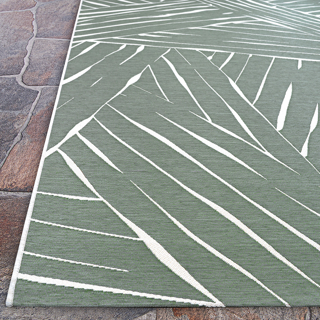 Couristan Dolce Parquet 7515-3103 Fern Area Rug