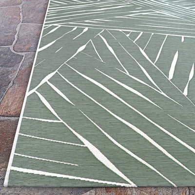 Couristan Dolce Parquet 7515-3103 Fern Area Rug