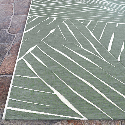 Couristan Dolce Parquet 7515-3103 Fern Area Rug