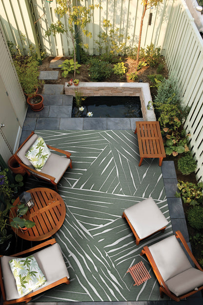 Couristan Dolce Parquet 7515-3103 Fern Area Rug