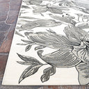 Couristan Dolce Flora 7517-0001 Snow Area Rug