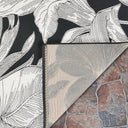 Couristan Dolce Flora 7517-2102 Nero Area Rug