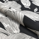 Couristan Dolce Flora 7517-2102 Nero Area Rug