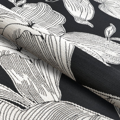 Couristan Dolce Flora 7517-2102 Nero Area Rug