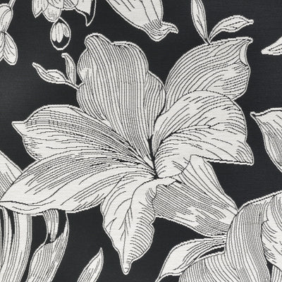 Couristan Dolce Flora 7517-2102 Nero Area Rug