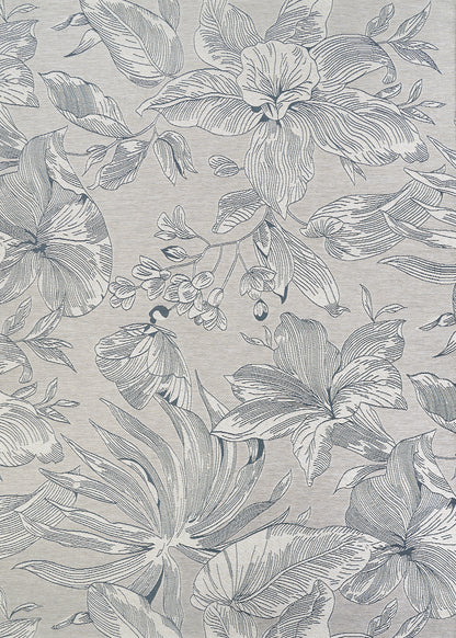 Couristan Dolce Flora 7517-5001 Argento Area Rug