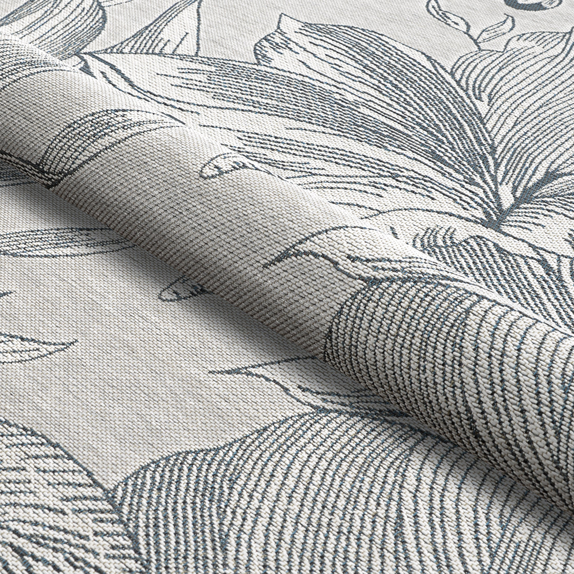 Couristan Dolce Flora 7517-5001 Argento Area Rug