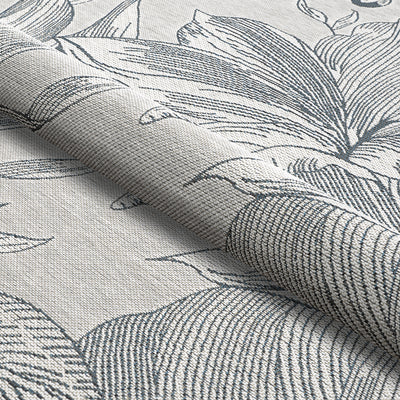 Couristan Dolce Flora 7517-5001 Argento Area Rug