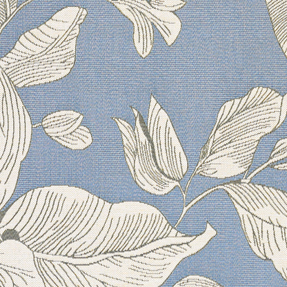 Couristan Dolce Flora 7517-5202 ice Area Rug