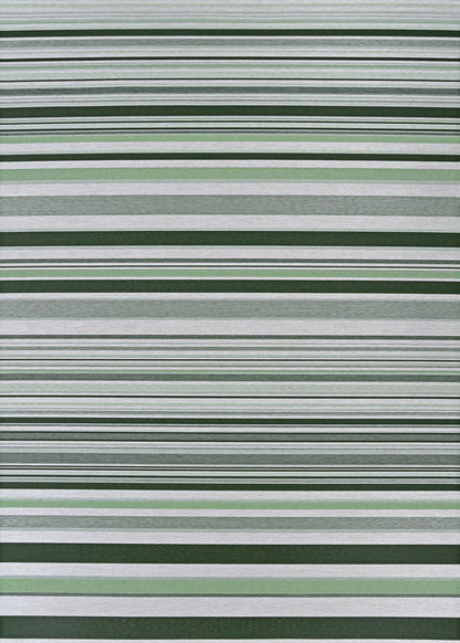 Couristan Dolce Striped 7518-3303 Grass Area Rug