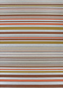 Couristan Dolce Striped 7518-4404 Sunset Area Rug