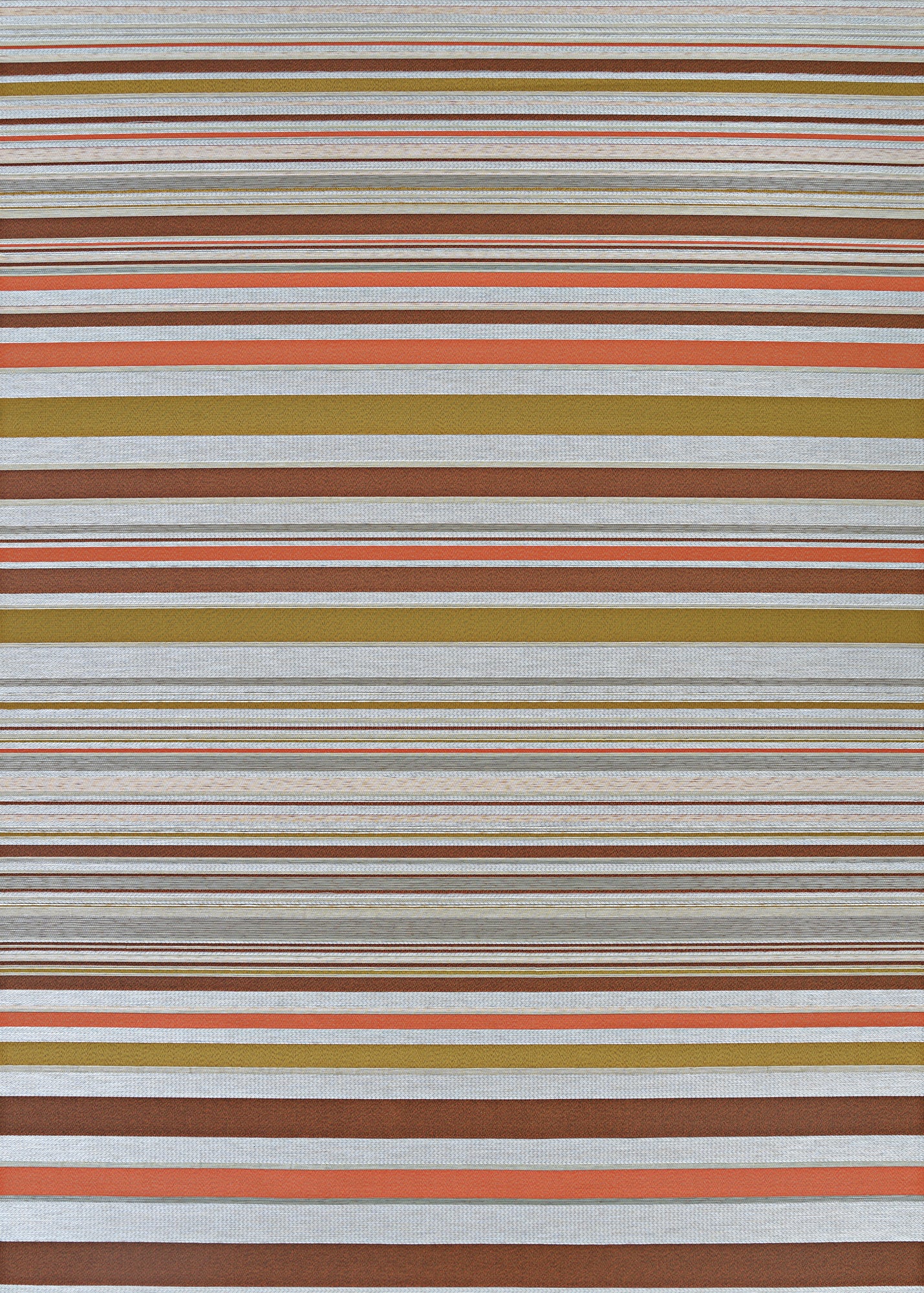 Couristan Dolce Striped 7518-4404 Sunset Area Rug