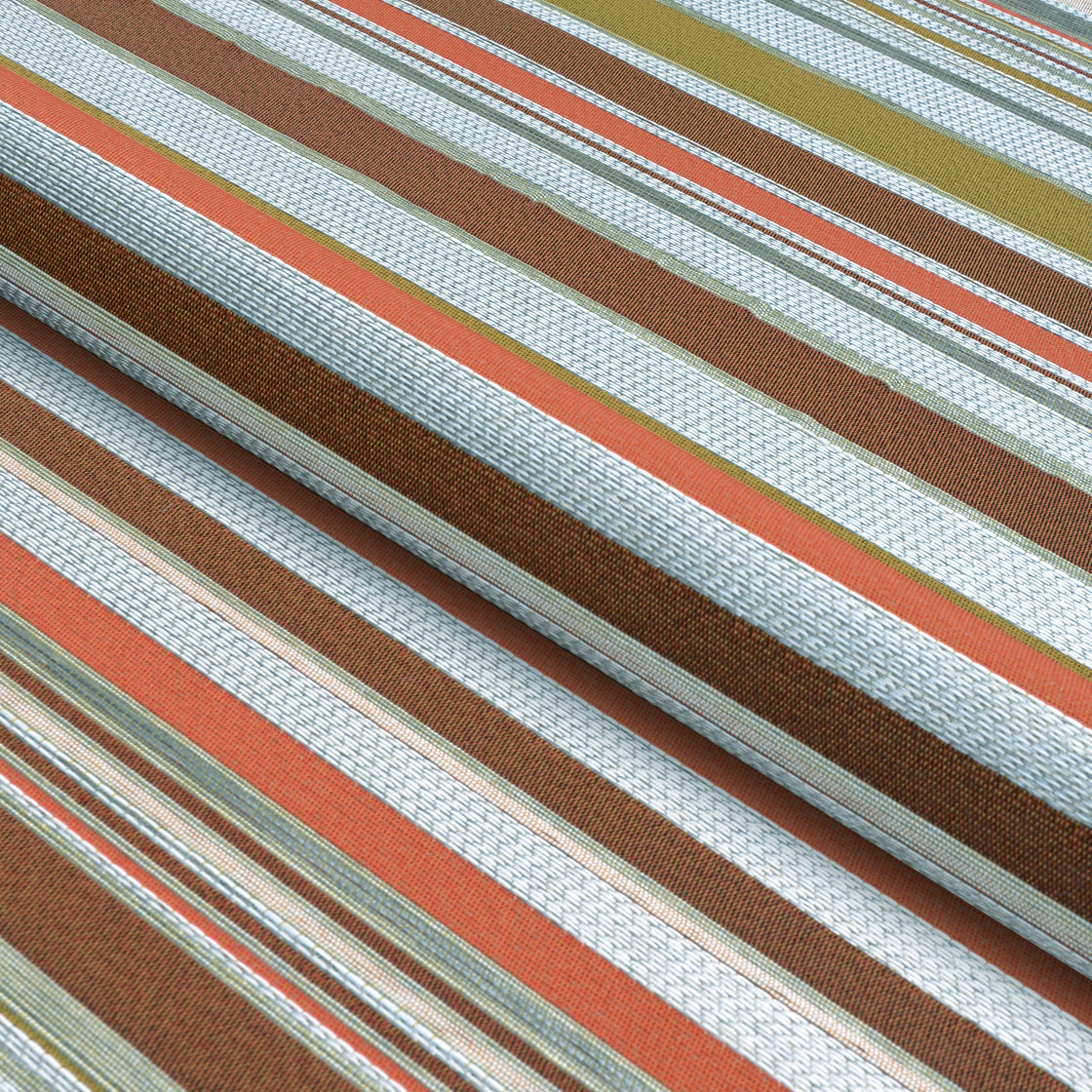 Couristan Dolce Striped 7518-4404 Sunset Area Rug