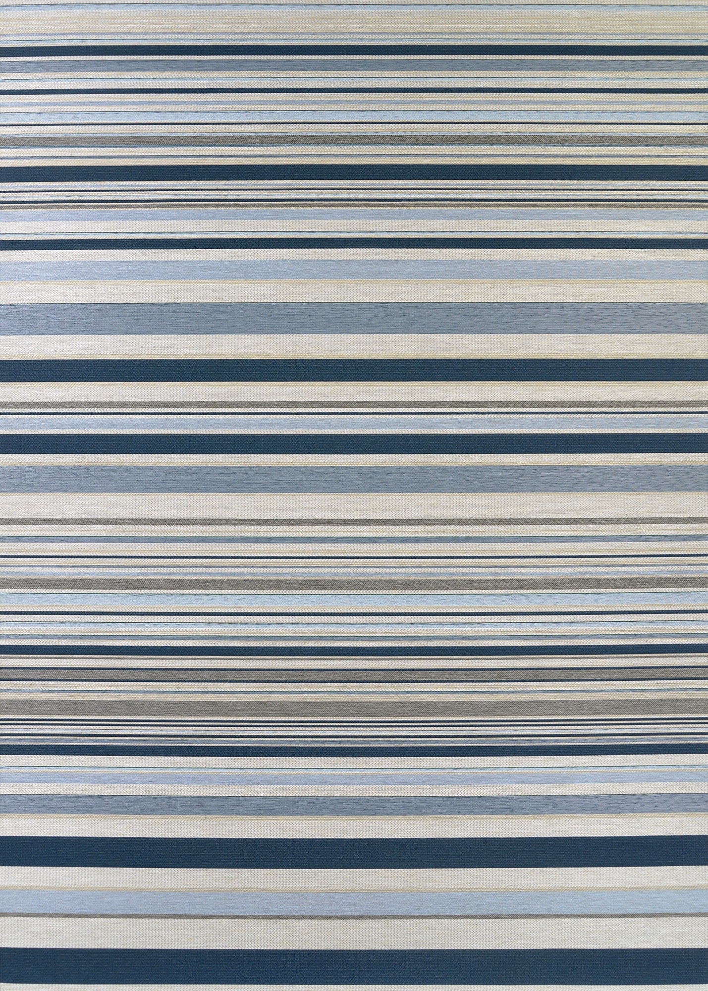 Couristan Dolce Striped 7518-5505 Nautical Area Rug