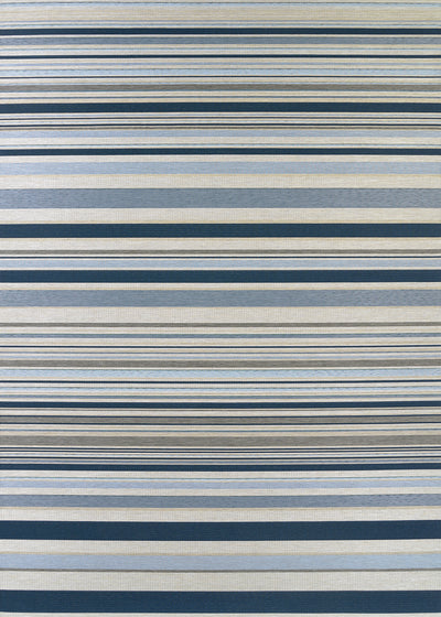 Couristan Dolce Striped 7518-5505 Nautical Area Rug