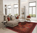 Couristan Kashimar Imperial Baktiari 8143-3203 Antique Red Area Rug