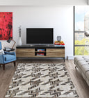 Couristan Chalet Freeform Cappucino Area Rug
