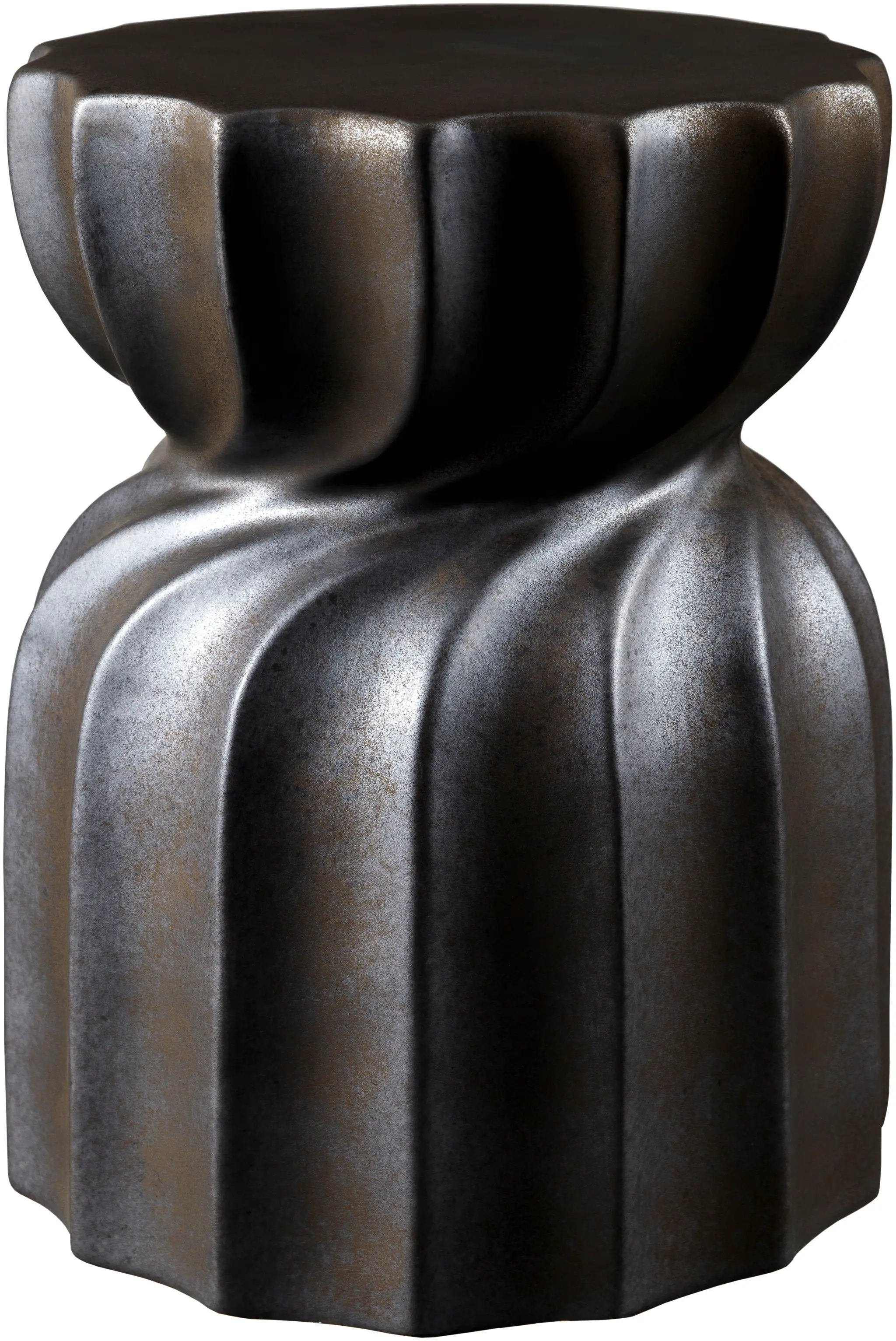 Alexia AAX-005 Charcoal Garden Stool by LIVABLISS