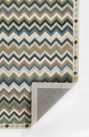 Erin Gates Abbot ABB-1 Blue Hand Tufted Area Rug by Momeni