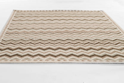 Erin Gates Abbot ABB-1 Neutral Hand Tufted Area Rug by Momeni