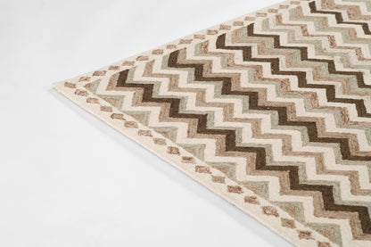 Erin Gates Abbot ABB-1 Neutral Hand Tufted Area Rug by Momeni
