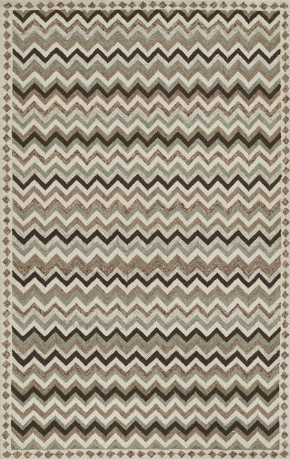 Erin Gates Abbot ABB-1 Neutral Hand Tufted Area Rug by Momeni