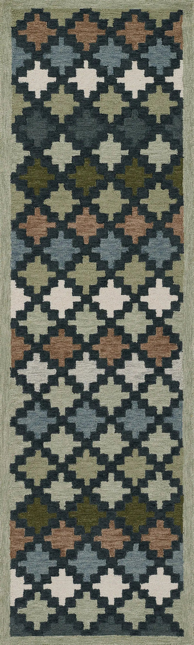 Abbot ABB-2 Blue Area Rug by Erin Gates by Momeni
