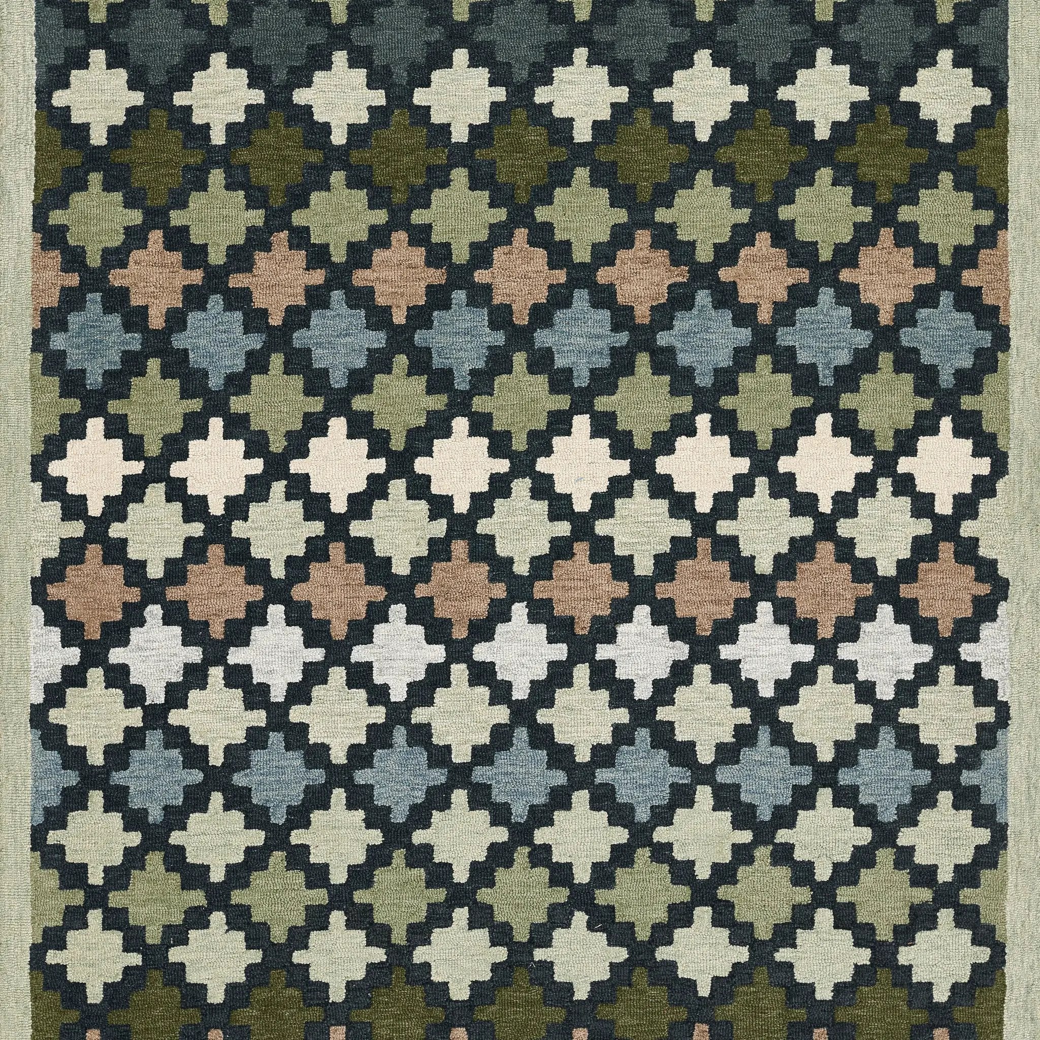 Abbot ABB-2 Blue Area Rug by Erin Gates by Momeni