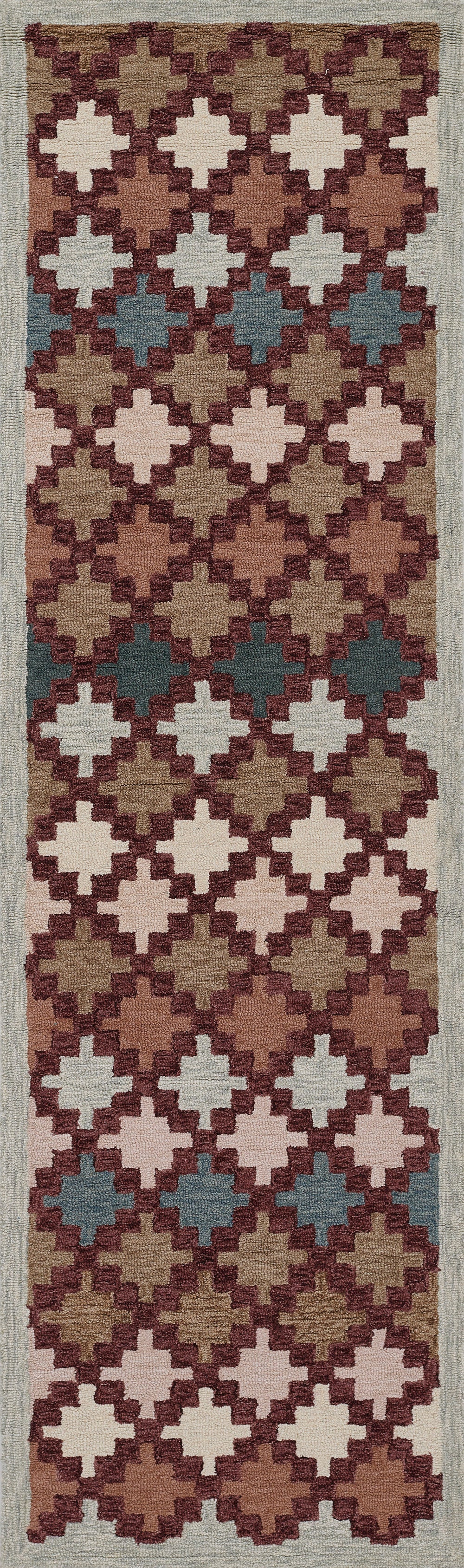 Erin Gates Abbot ABB-2Multi-Color Hand Tufted Area Rug by Momeni
