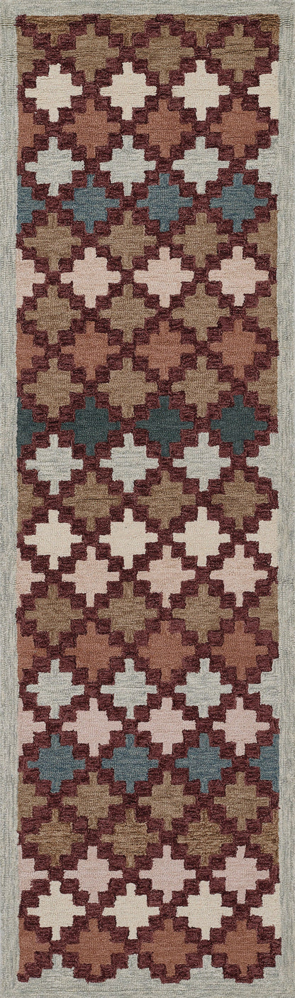 Erin Gates Abbot ABB-2Multi-Color Hand Tufted Area Rug by Momeni