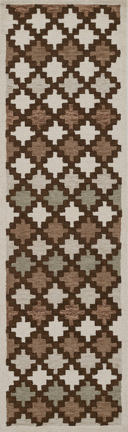 Erin Gates Abbot ABB-2 Neutral Hand Tufted Area Rug by Momeni